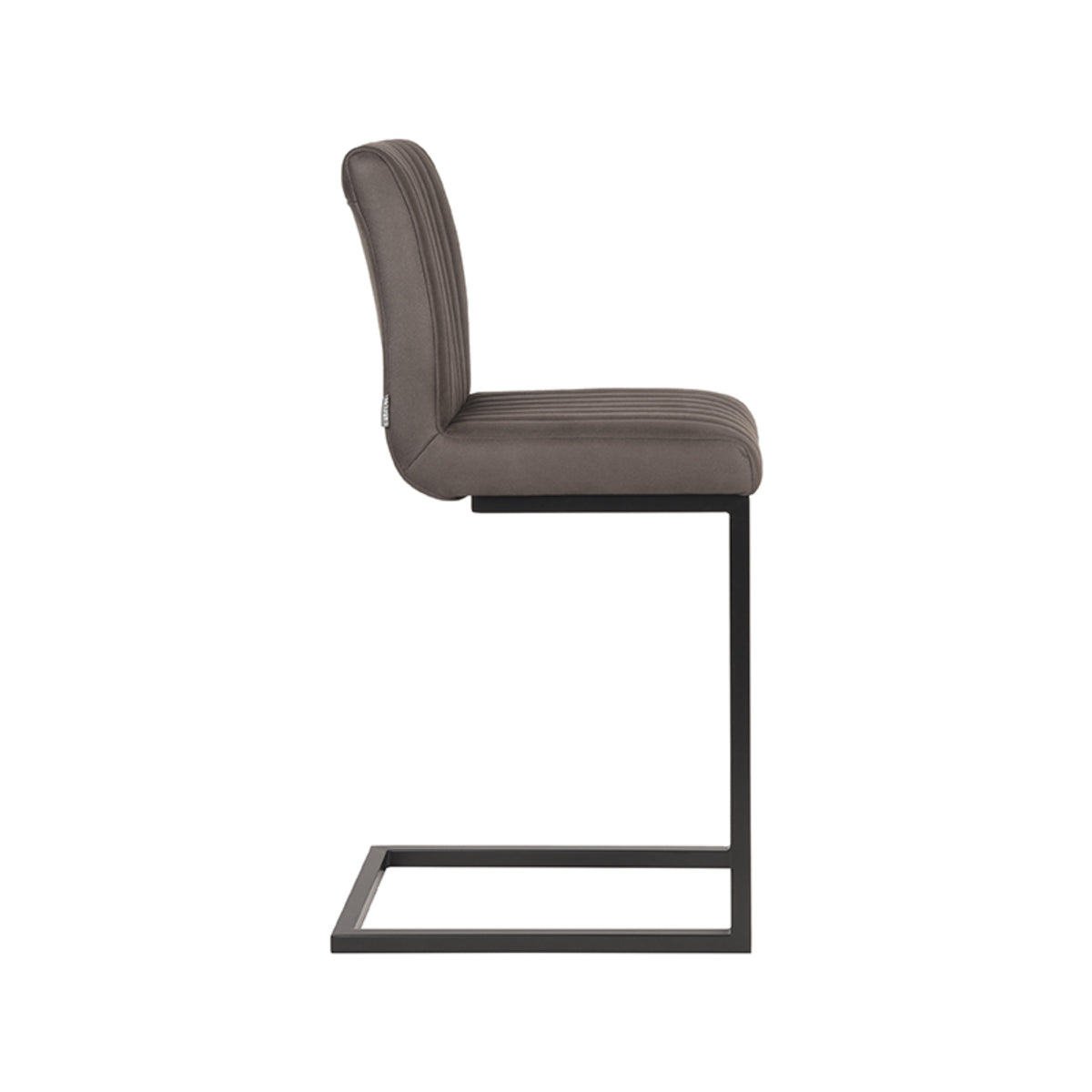 LABEL51 Barkruk Milo - Microfiber & Synthetisch - Zithoogte 65 cm